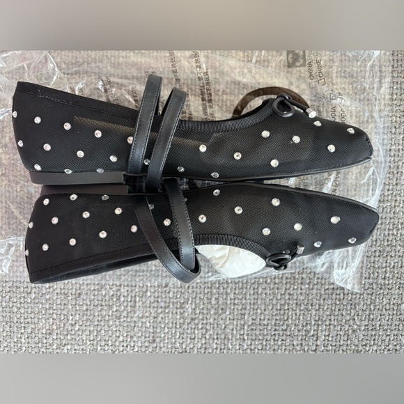 Michael Kors Collette Embellished Mesh Ballet Flats – Size 9 brand new with box - Picture 12 of 16